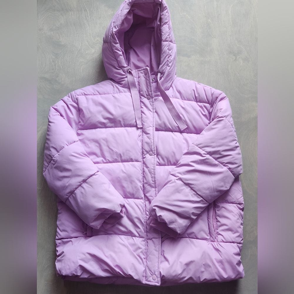 Gap XL Euc Cold Control Upcycled Puffer Lilac